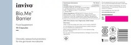 Label for Bio.Me Barrier