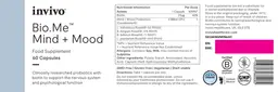 Label for Bio.Me Mind + Mood