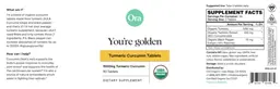 Label for You're Golden