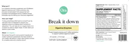 Label for Break it Down
