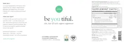 Label for Be You Tiful.