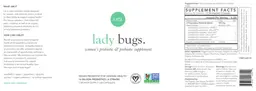 Label for Lady Bugs