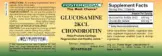 Label for Glucosamine 2KCL Chondroitin