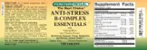 Label for Anti-Stress B-Complex Essentials
