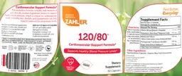 Label for 120/80