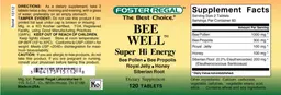 Label for Bee Well