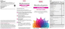 Women's Ultra Mega Multivitamin without 