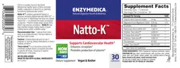 Label for Natto-K