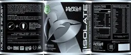 Label for Isolate Whey Protein Unflavored