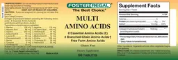 Label for Multi Amino Acids