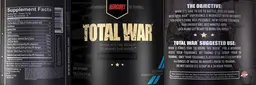 Label for Total War Blue Lemonade