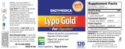 Label for Lypo Gold