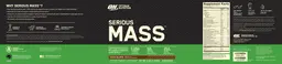 Label for Serious Mass Chocolate