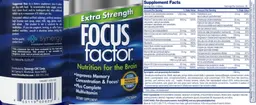 Label for Focus Factor Extra Strength