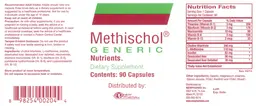Label for Methischol Generic