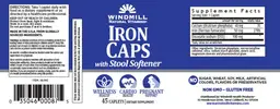 Label for Iron Caps