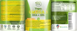 Label for Vegan OMEGA 3