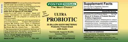 Label for Ultra Probiotic