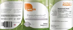 Label for Pantothenic + C