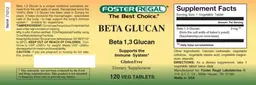 Label for Beta Glucan