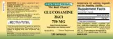 Label for Glucosamine 2KCl 750 mg