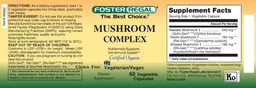Label for Mushroom Complex