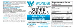 Label for Super Omega-3