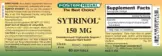 Label for Sytrinol 150 mg