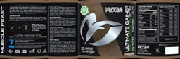 Label for Ultimate Gainer Chocolate Flavor