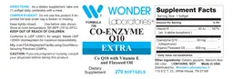 Label for Co-Enzyme Q10 Extra