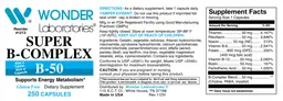 Label for Super B-Complex