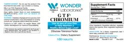 Label for GTF Chromium