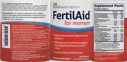 Label for FertilAid for Women
