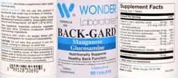 Label for Back-Gard