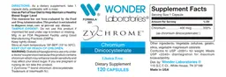 Label for Zychrome Chromium Dinicocysteinate