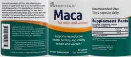 Label for Maca for Men and Women