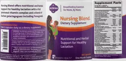 Label for Nursing Blend