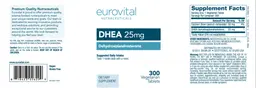 Label for DHEA 25 mg
