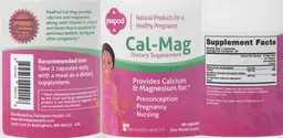 Label for Cal-Mag