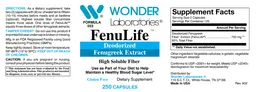 Label for FenuLife