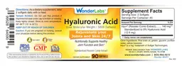 Label for Hyaluronic Acid