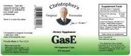 Label for GasE