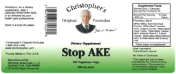 Label for Stop AKE