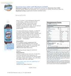 Label for MineralRich