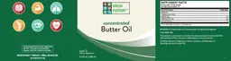 Label for Concentrated Butter Oil