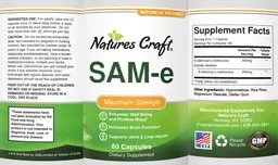 Label for SAM-e