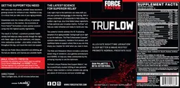 Label for Truflow Saw Palmetto & Beta-Sitosterol