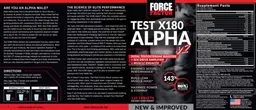 Label for Test X180 Alpha V2