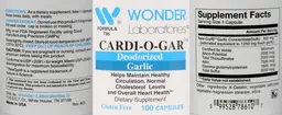 Label for Cardi-O-Gar
