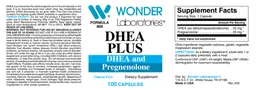 Label for DHEA Plus